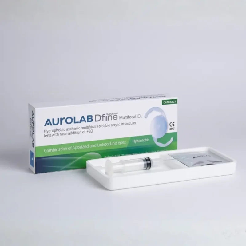 Lente intraocular LIO Acrílico Plegable Hidrofóbico- policlinico Oftalmovista