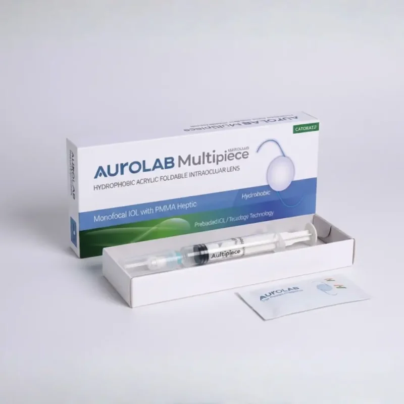 Lente intraocular LIO Acrílico Plegable PMMA Háptico - policlinico Oftalmovista