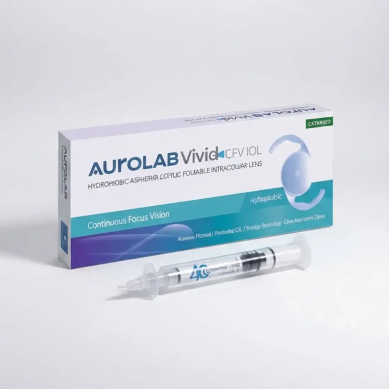 Lente intraocular LIO Plegable Acrílico Asferico Con Visión de Enfoque Continuo - policlinico Oftalmovista