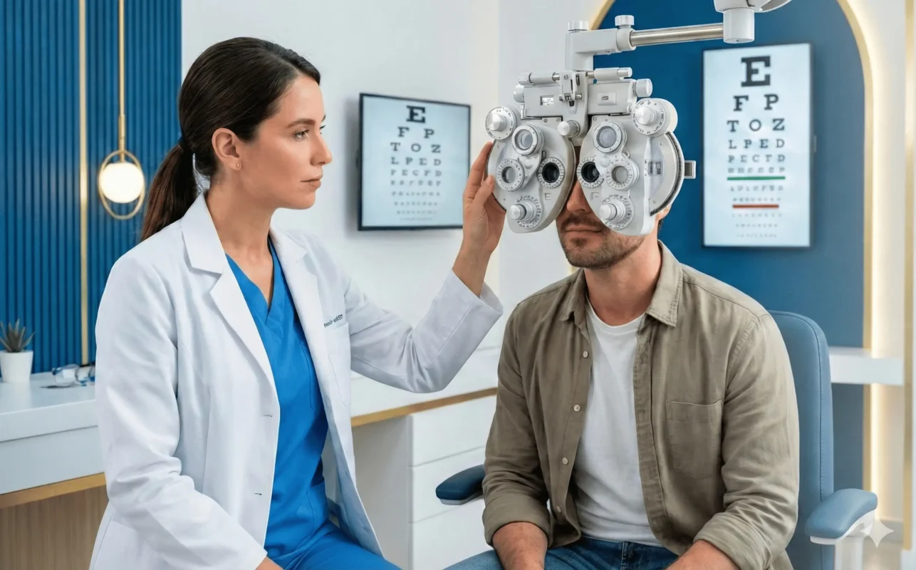 optemetria policlinico oftalmo vista Lima